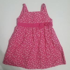 Carter's Pink Giraffe Print Dress